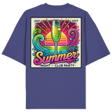 Summer Party Vibes - Organic Oversize Shirt