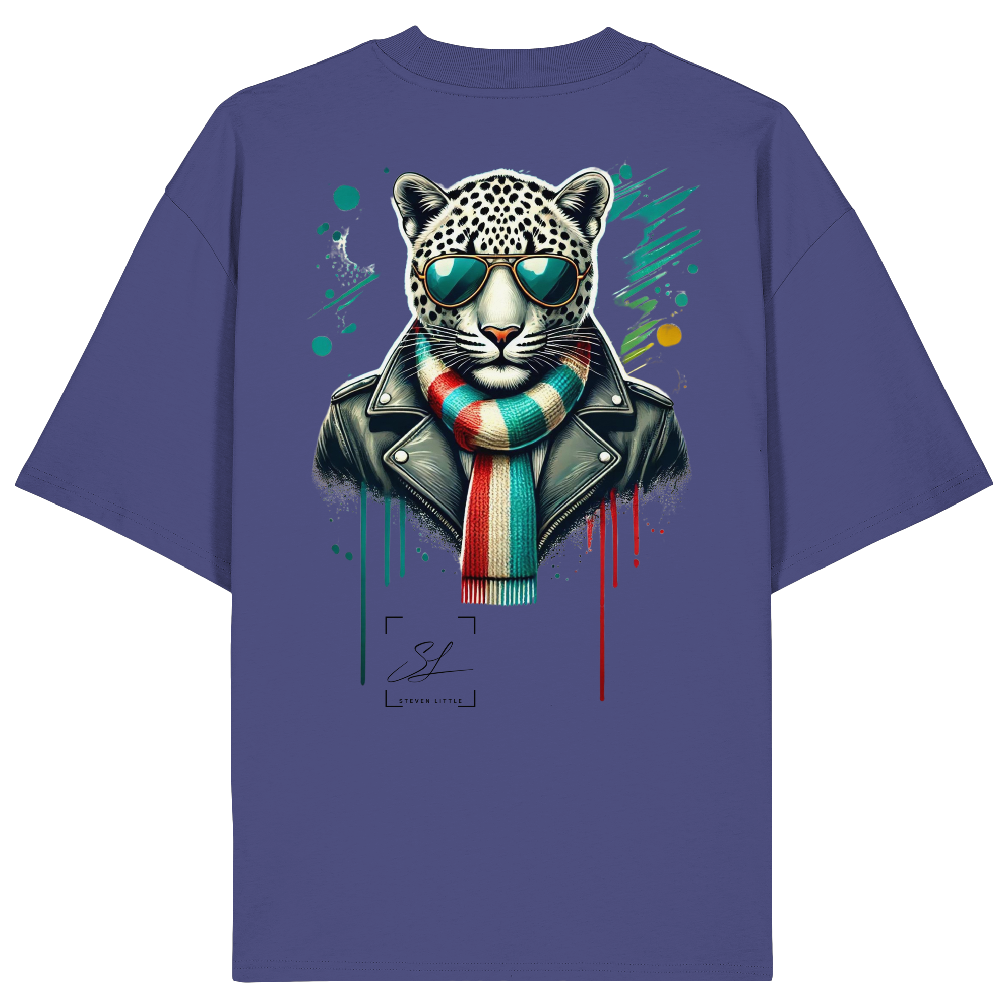 Urban Leopard - Organic Oversize Shirt