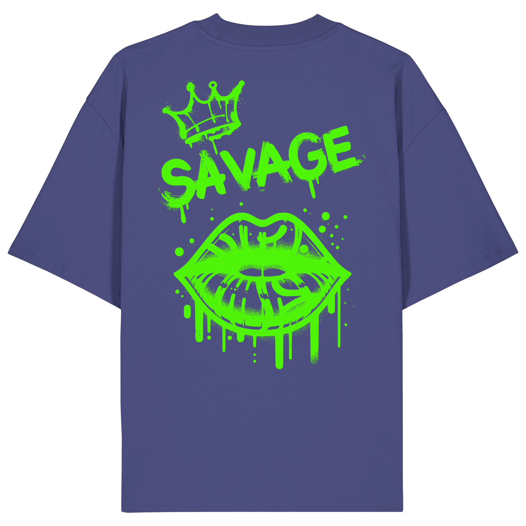 Kiss of Attitude - Organic Oversize Shirt