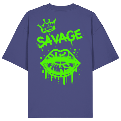 Kiss of Attitude - Organic Oversize Shirt