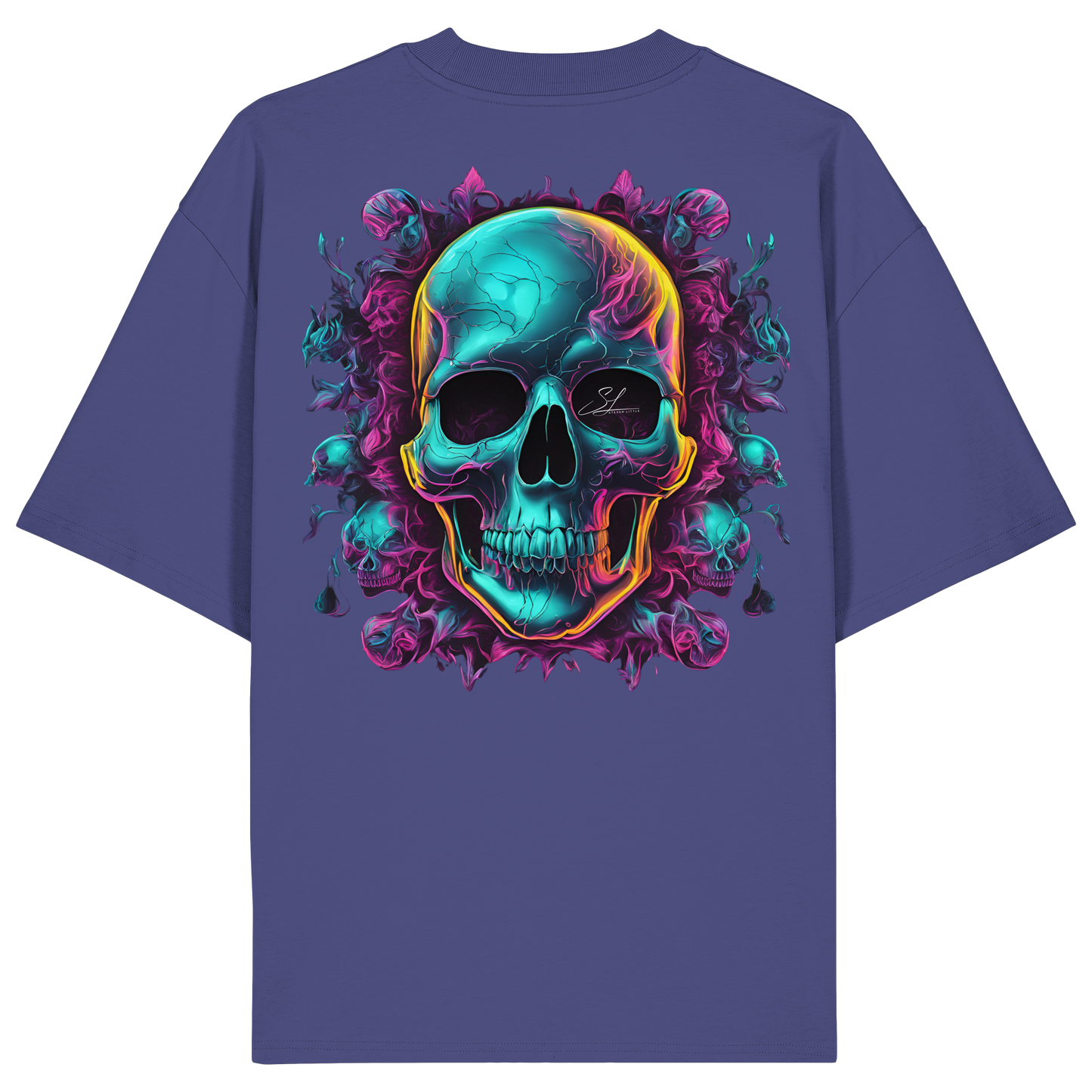 Galactic Skull - Organic Oversize Shirt