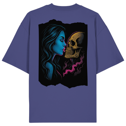 Kissing Skull - Organic Oversize Shirt