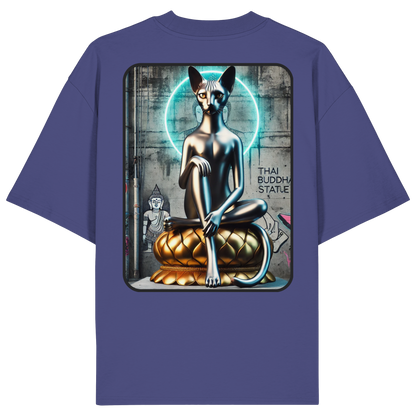 Mystic Cat - Organic Oversize Shirt