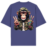 Jungle Ink Monkey - T-shirt oversize bio