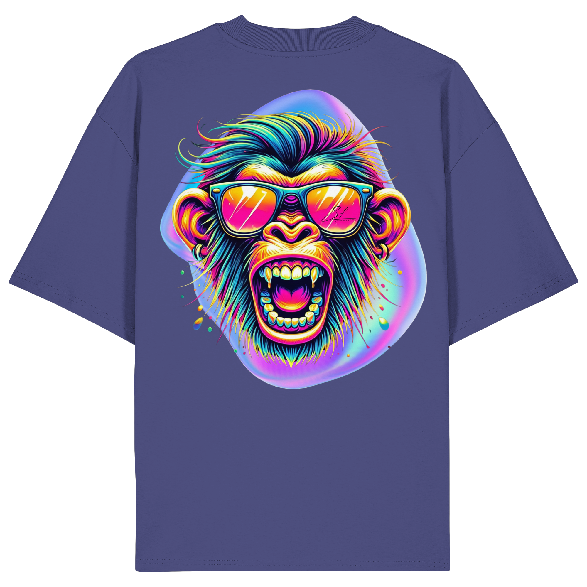 Crazy Chimp - T-shirt oversize bio