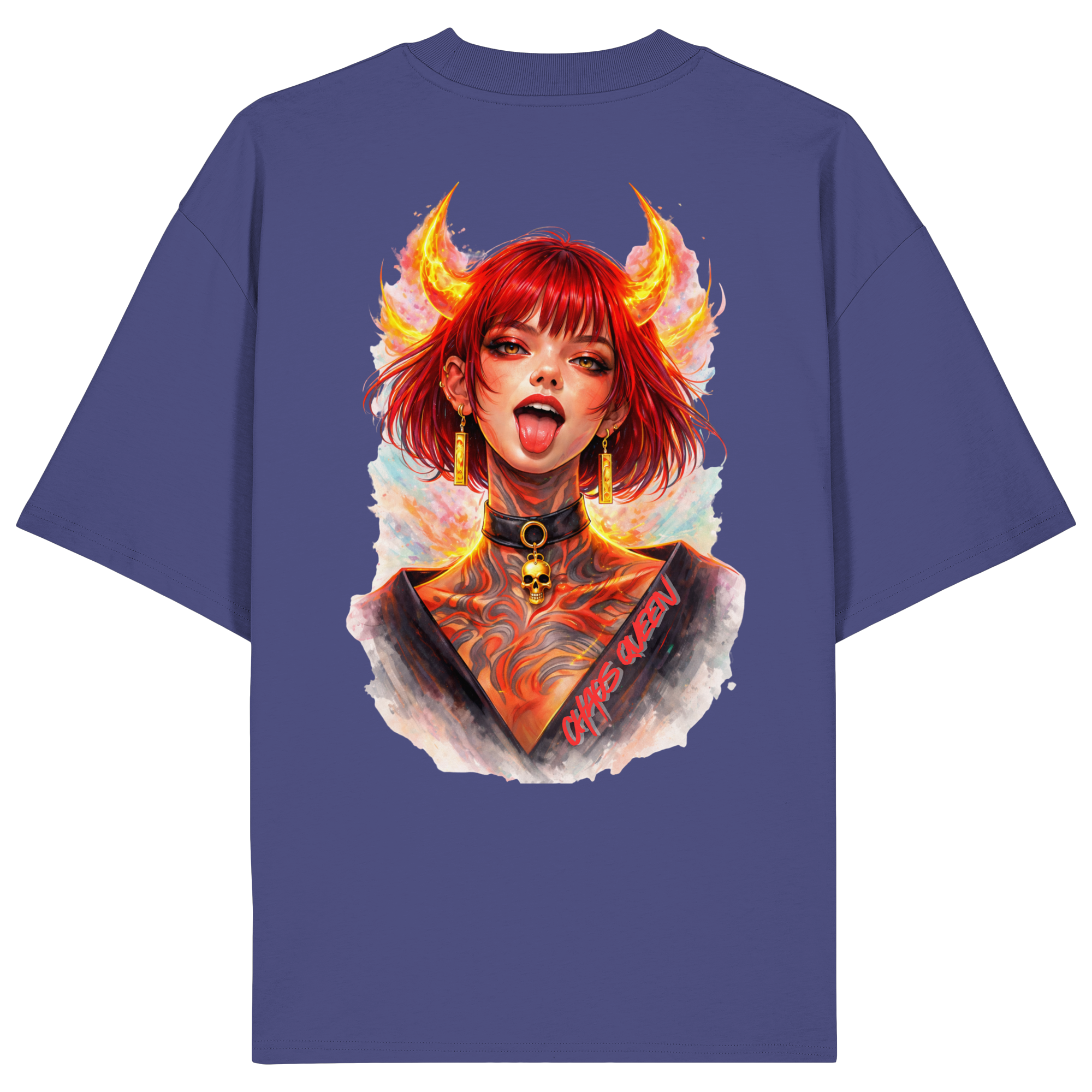 Chaos Queen - Organic Oversize Unisex Shirt