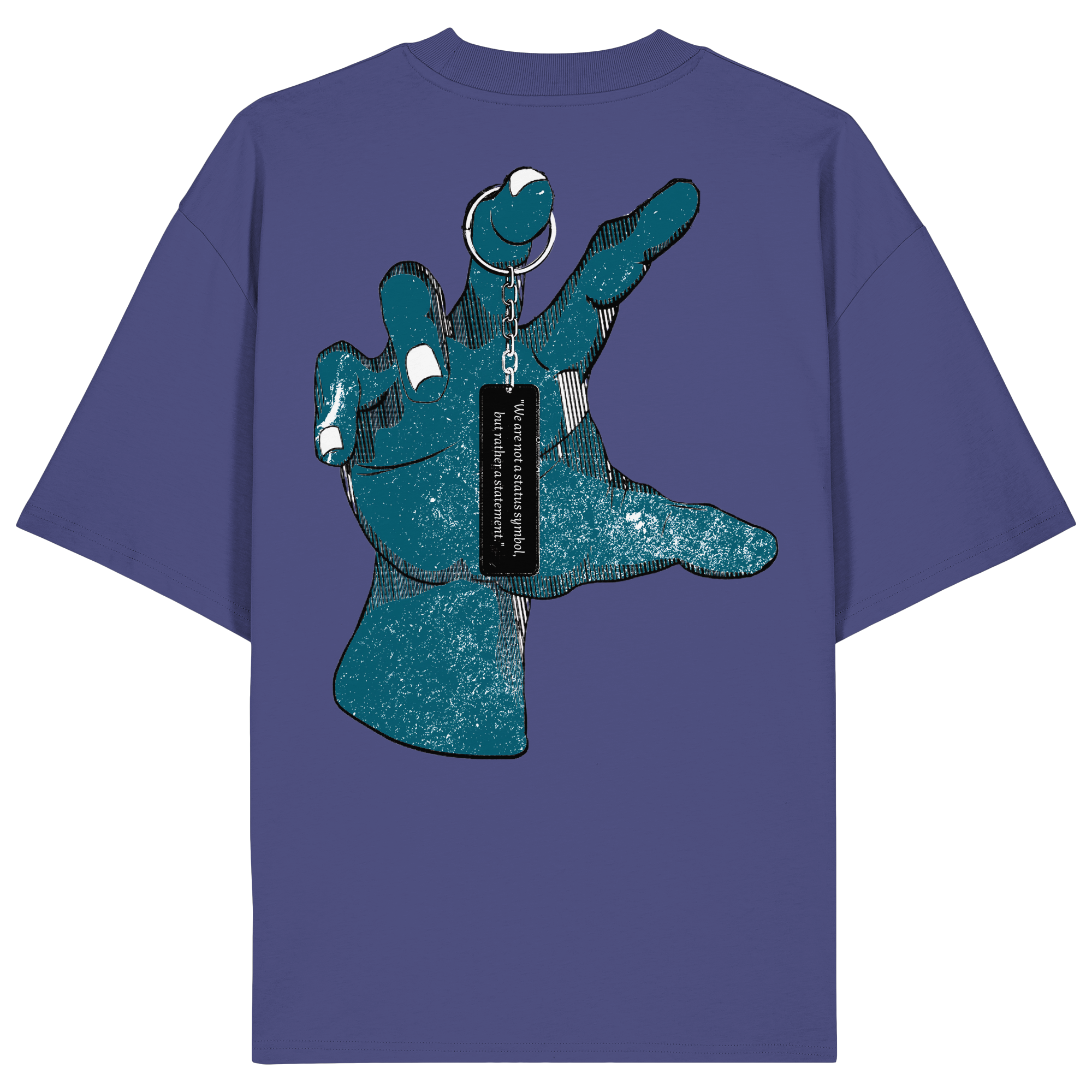 Statement Hand - Chemise oversize bio