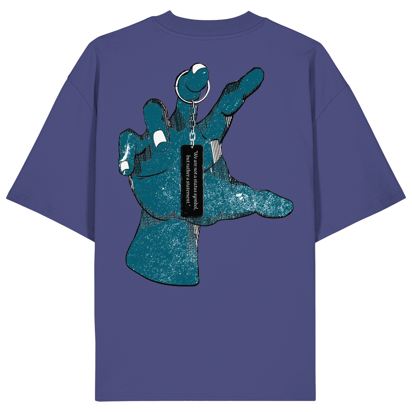 Statement Hand - Organic Oversize Shirt