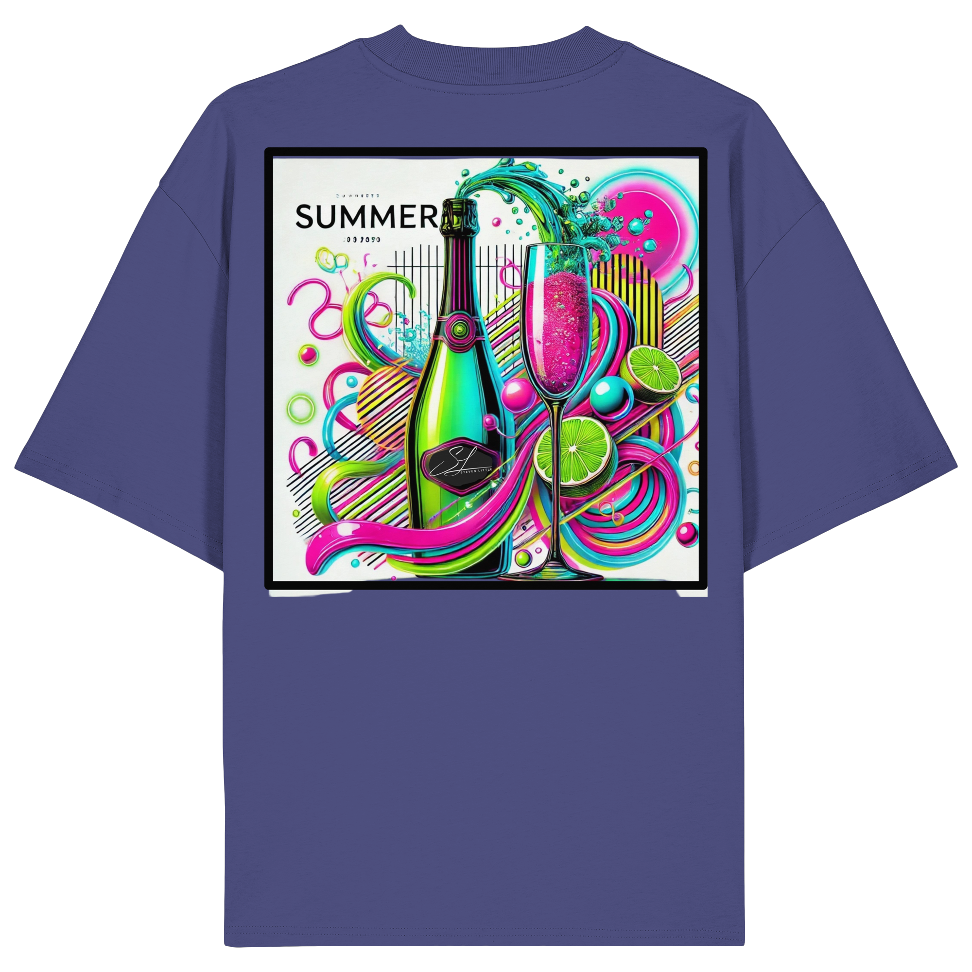 Neon Fresh - Organic Oversize Shirt