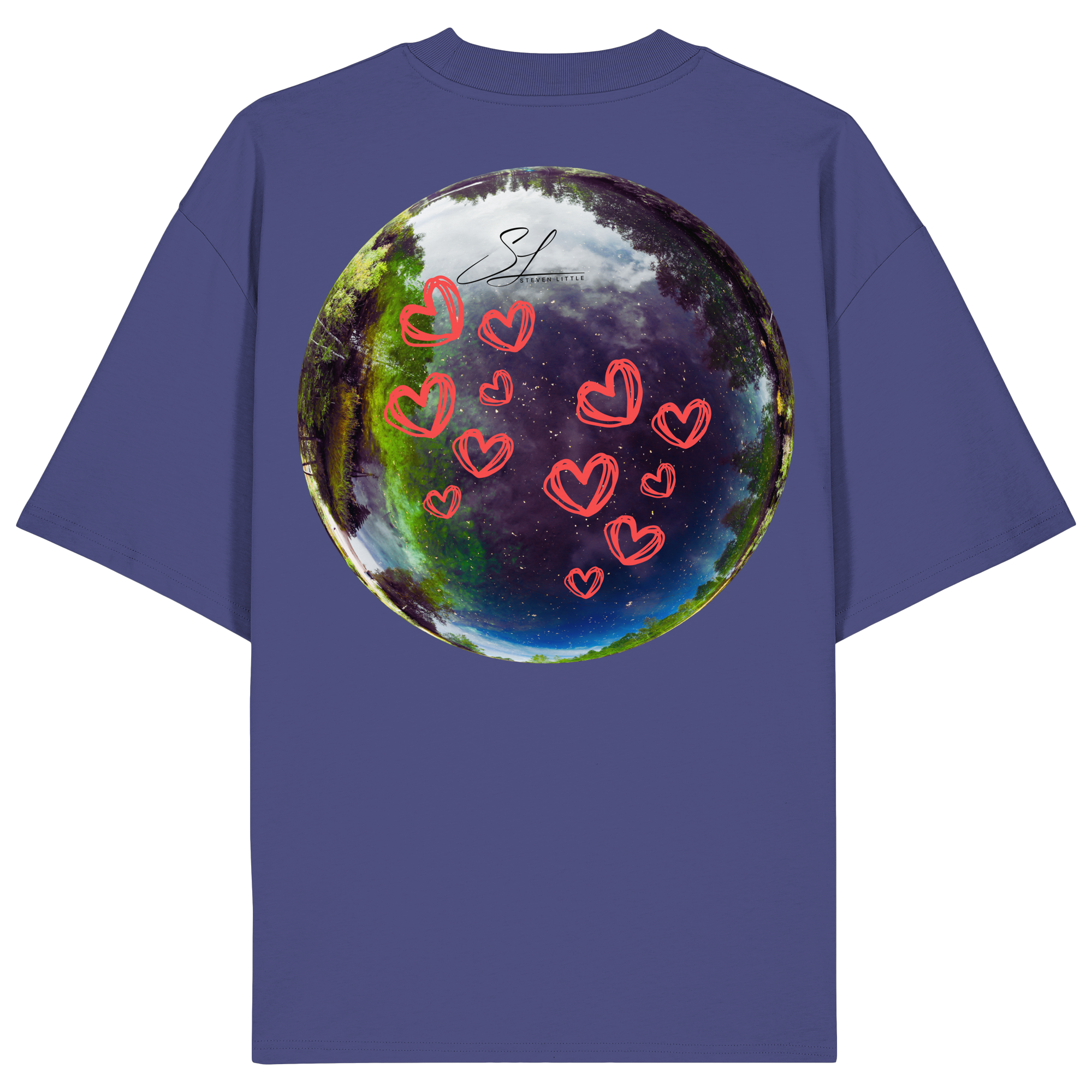 Love our World - Organic Oversize Shirt