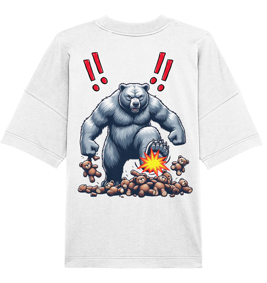 Teddy Terror - Organic Oversized Shirt