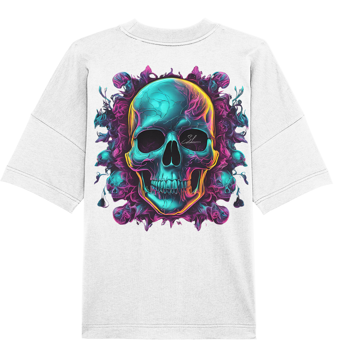 Galactic Skull - Organic Oversize Shirt