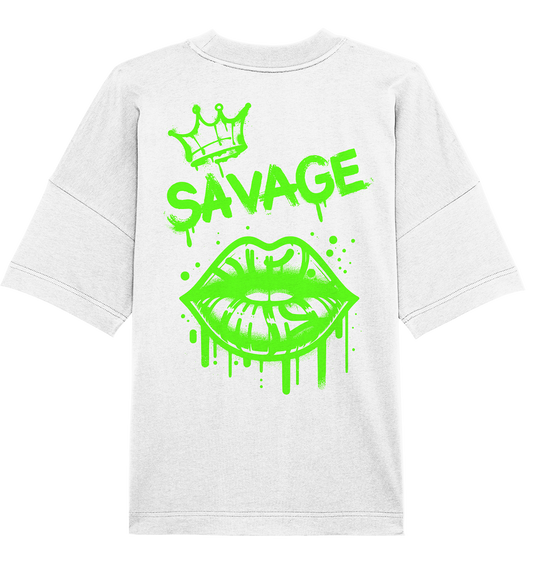 Kiss of Attitude - Organic Oversize Shirt