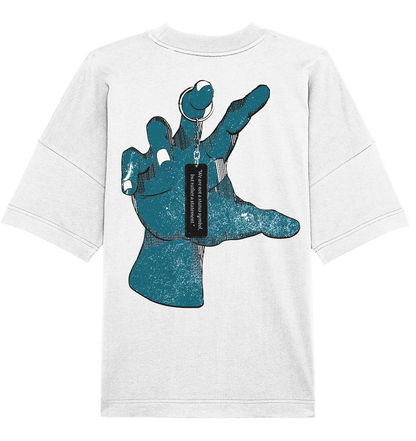 Statement Hand - Organic Oversize Shirt