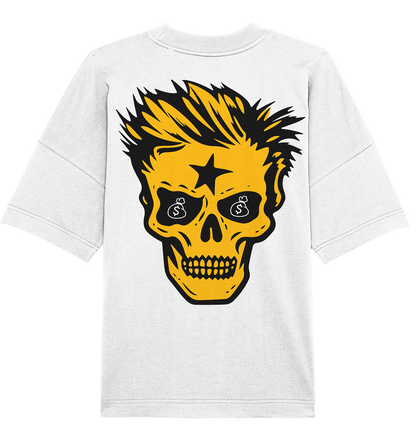 Golden Skull Dreams - Organic Oversized Shirt
