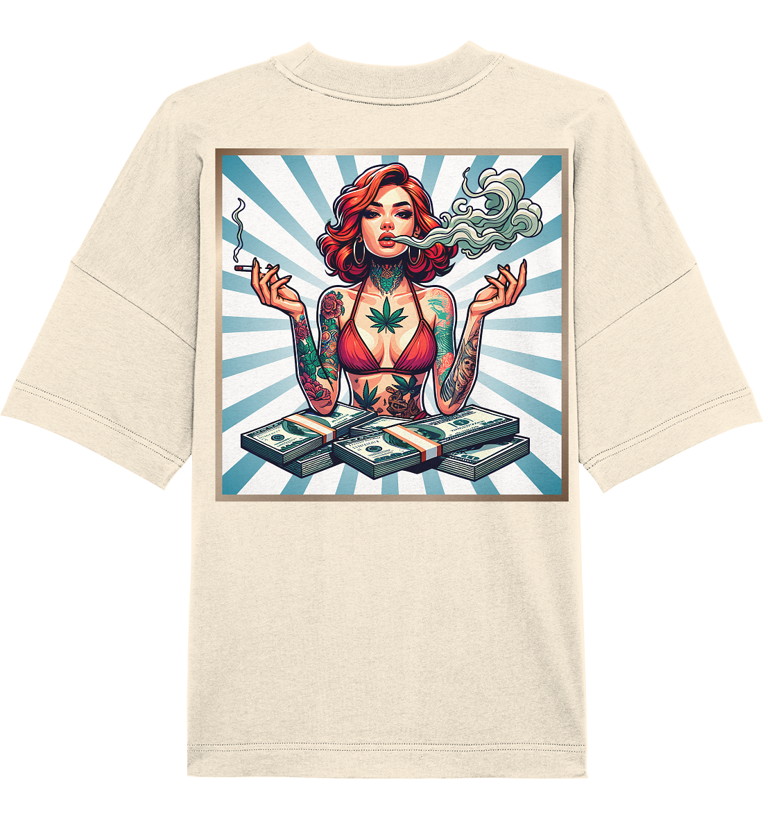 Rebel Rich - Chemise oversize bio