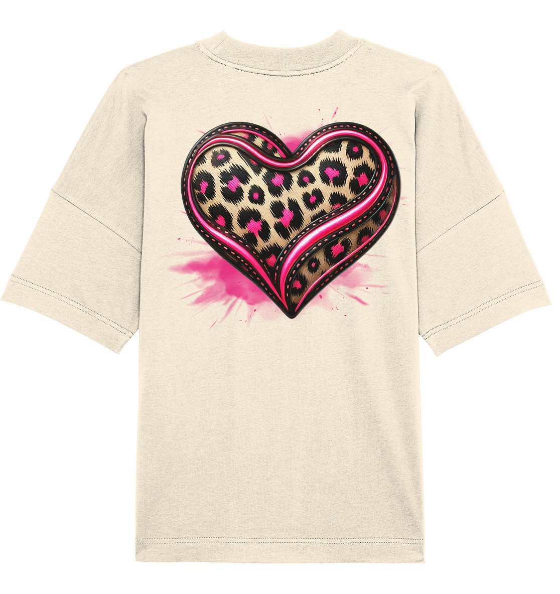 Wild Heart - Organic Oversized Shirt