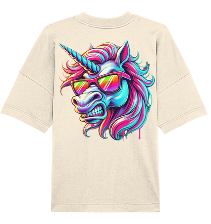 Funky Unicorn - Organic Oversized Shirt
