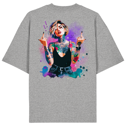 Rebel Rose - Organic Oversize Shirt