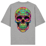 Psychedelic Skull - Organic Oversize Shirt
