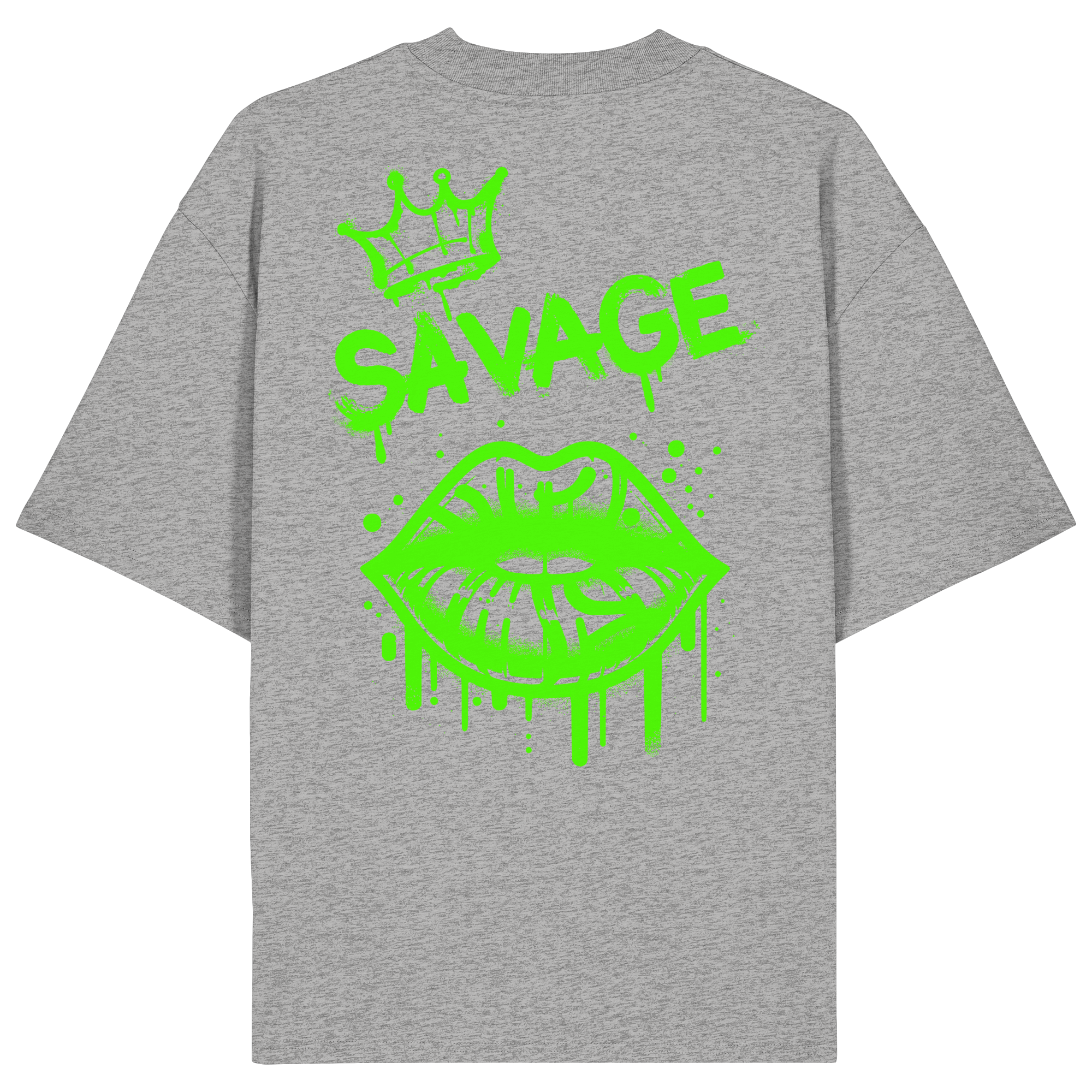 Kiss of Attitude - Organic Oversize Shirt