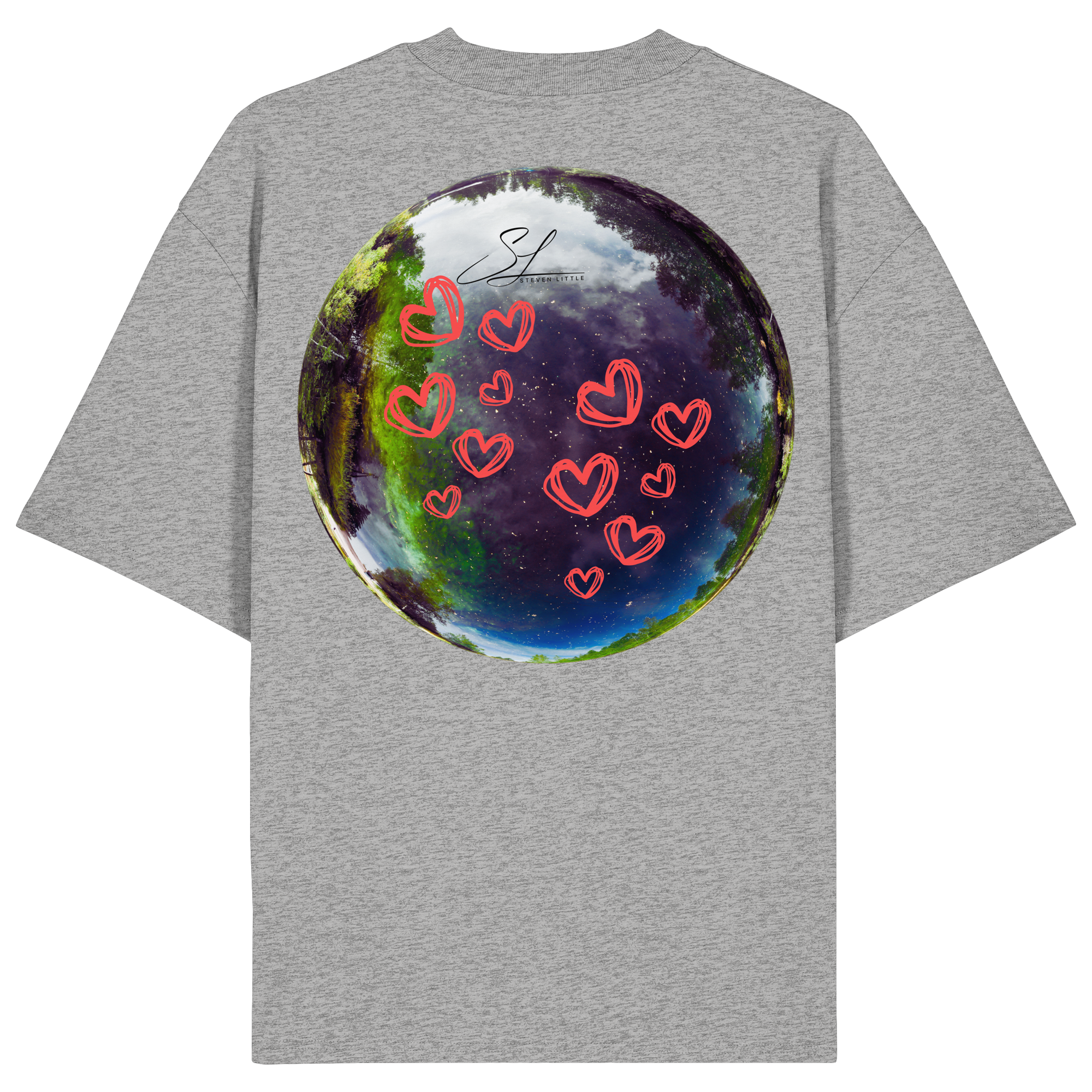 Love our World - Organic Oversize Shirt