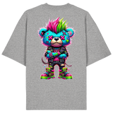 Punk Neon Teddy - Organic Oversize Shirt