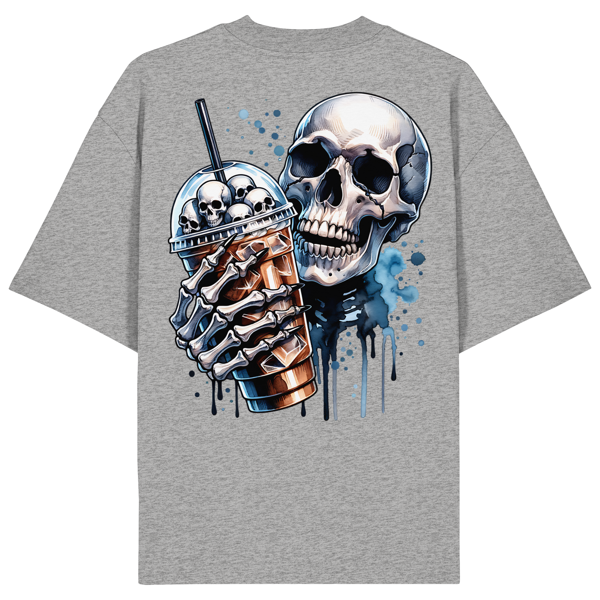 Chill Skull - Organic Oversize Shirt