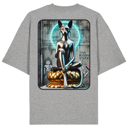 Mystic Cat - Organic Oversize Shirt