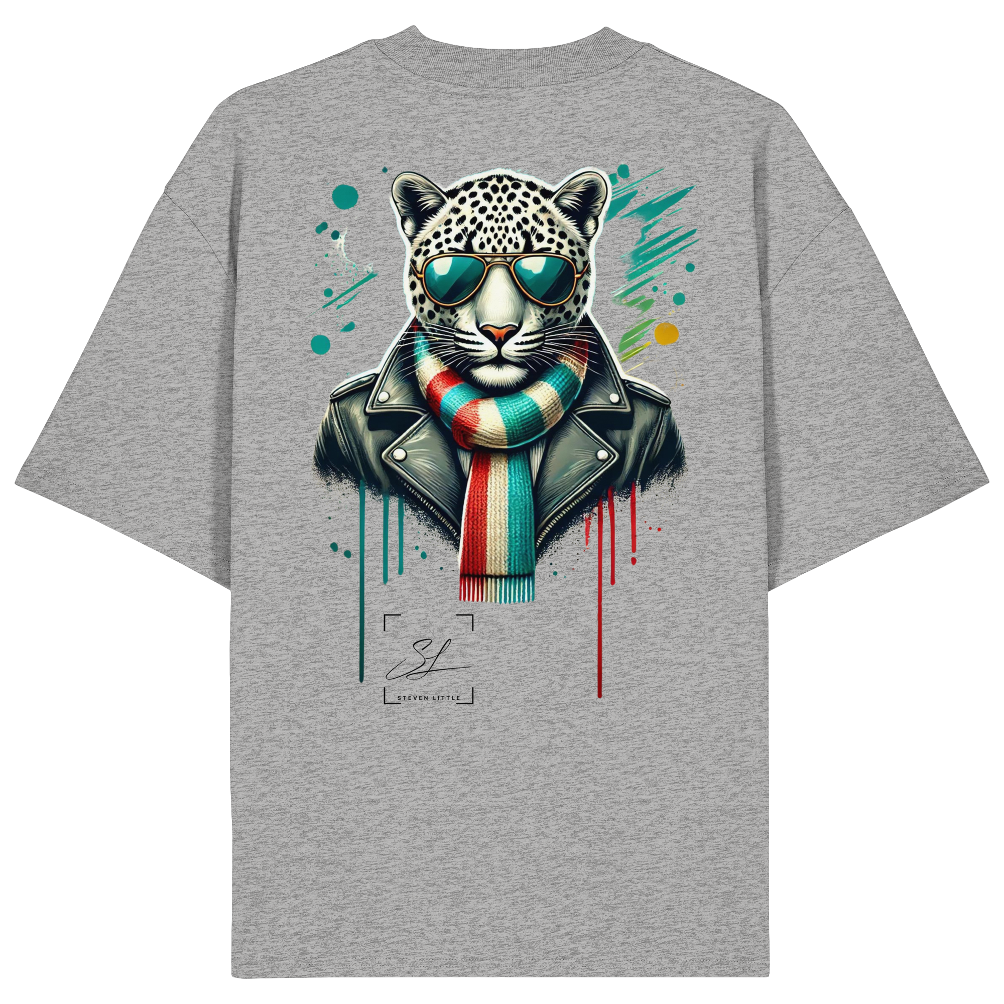 Urban Leopard - Organic Oversize Shirt