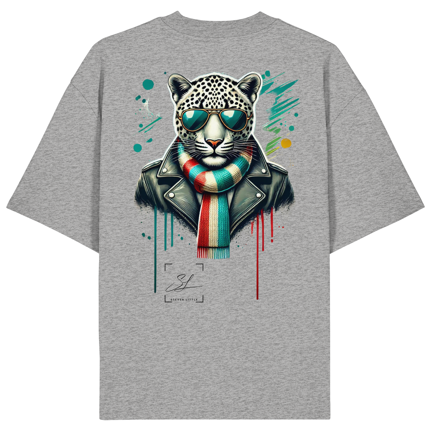 Urban Leopard - Organic Oversize Shirt