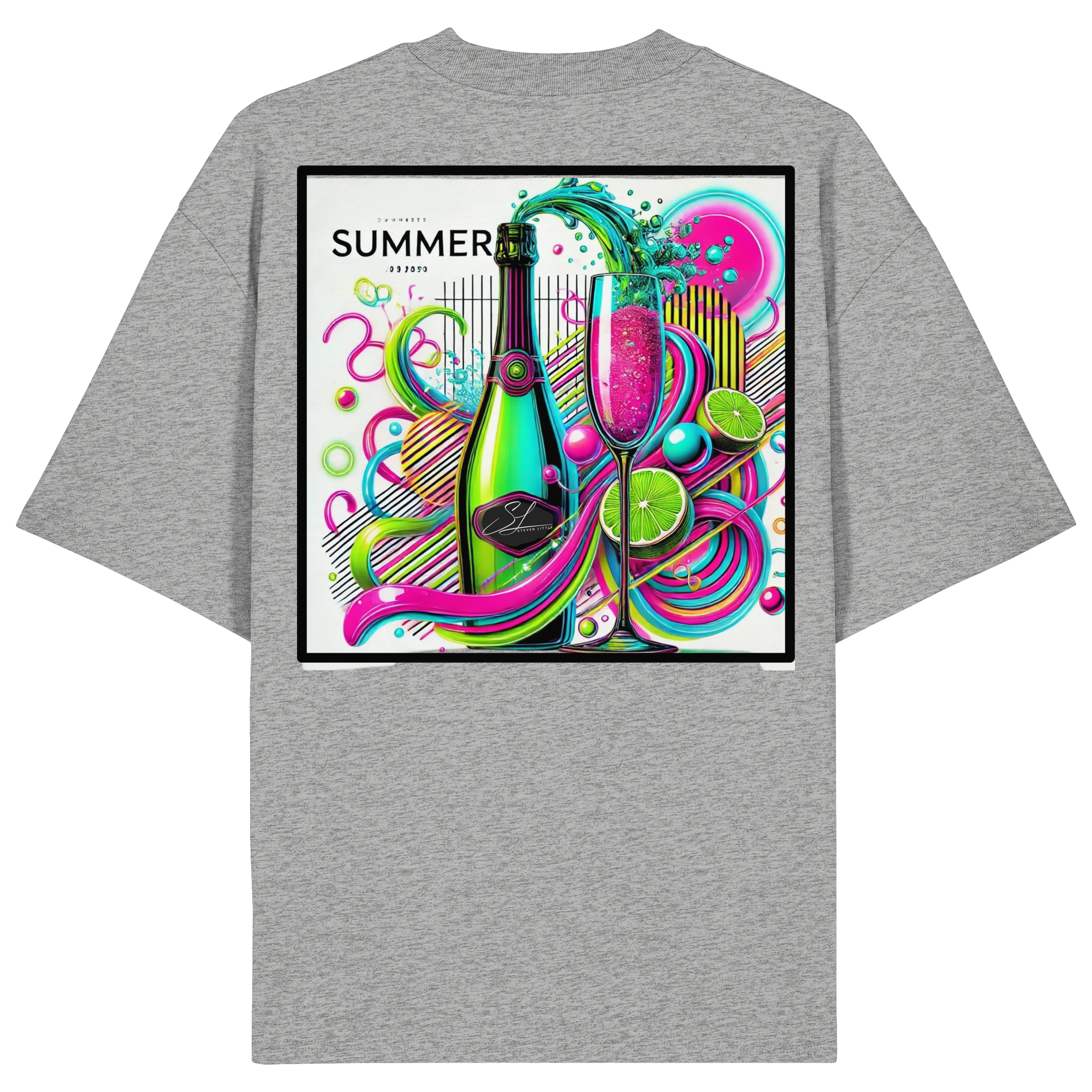 Neon Fresh - Organic Oversize Shirt