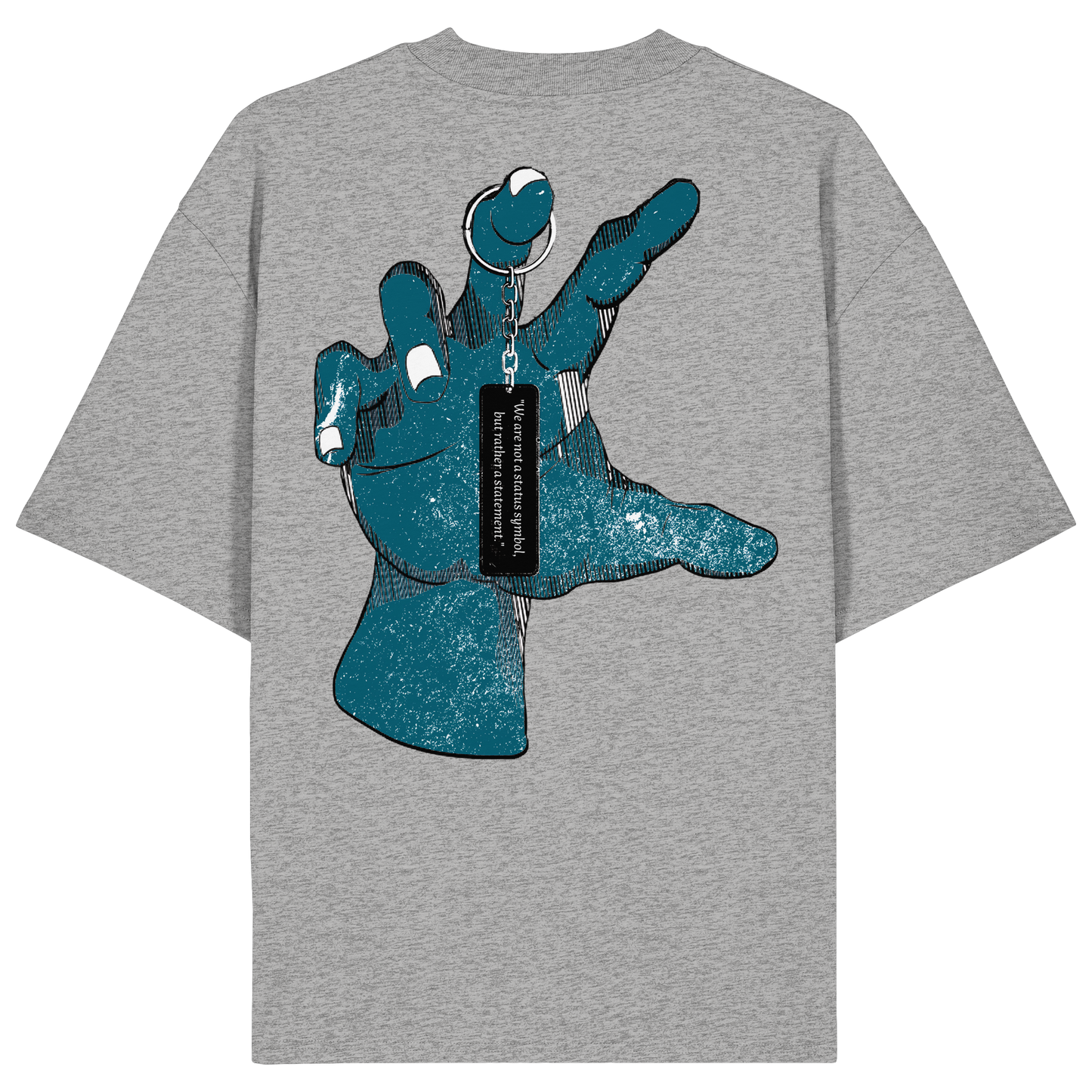Statement Hand - Organic Oversize Shirt