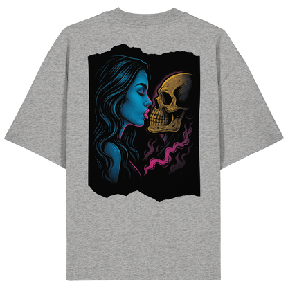 Kissing Skull - Organic Oversize Shirt