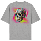 Floral Skull - Organic Oversize Shirt