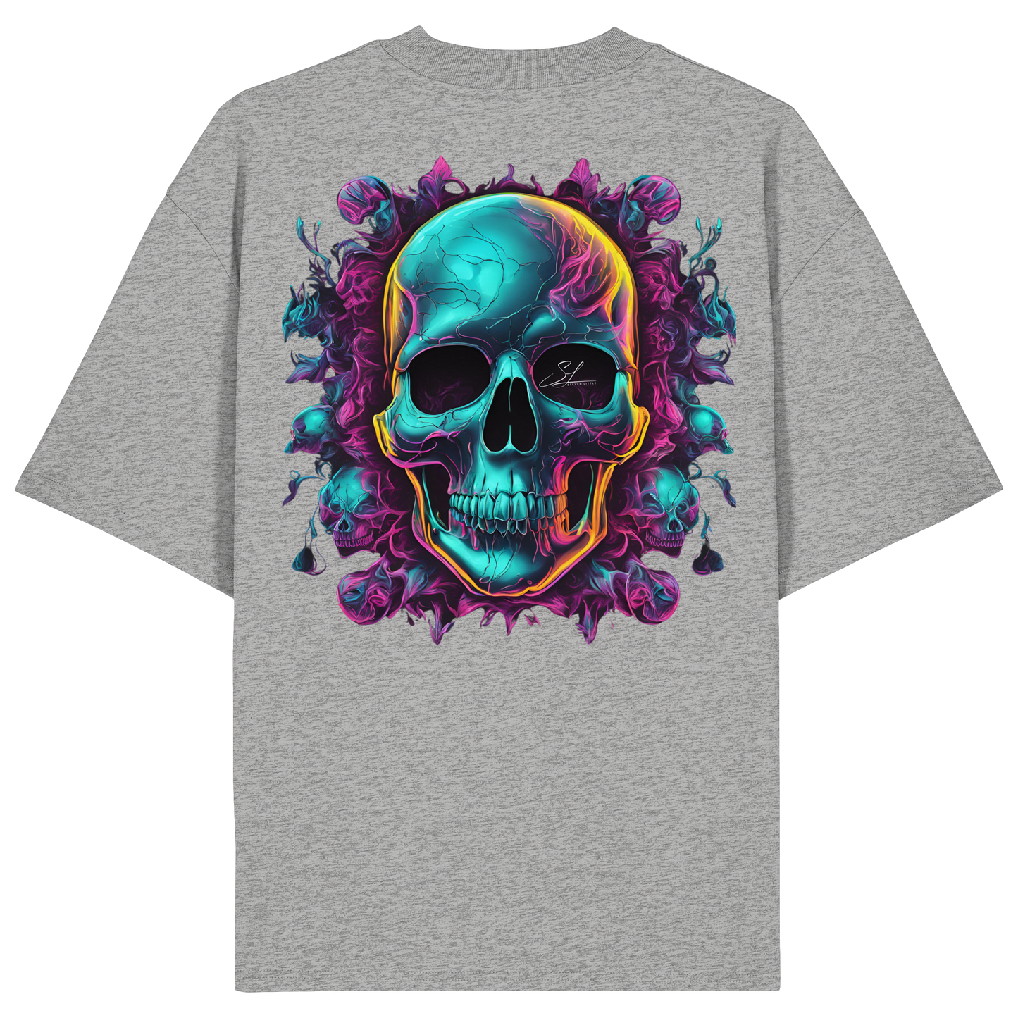 Galactic Skull - Organic Oversize Shirt