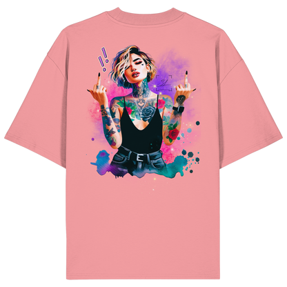 Rebel Rose - Organic Oversize Shirt