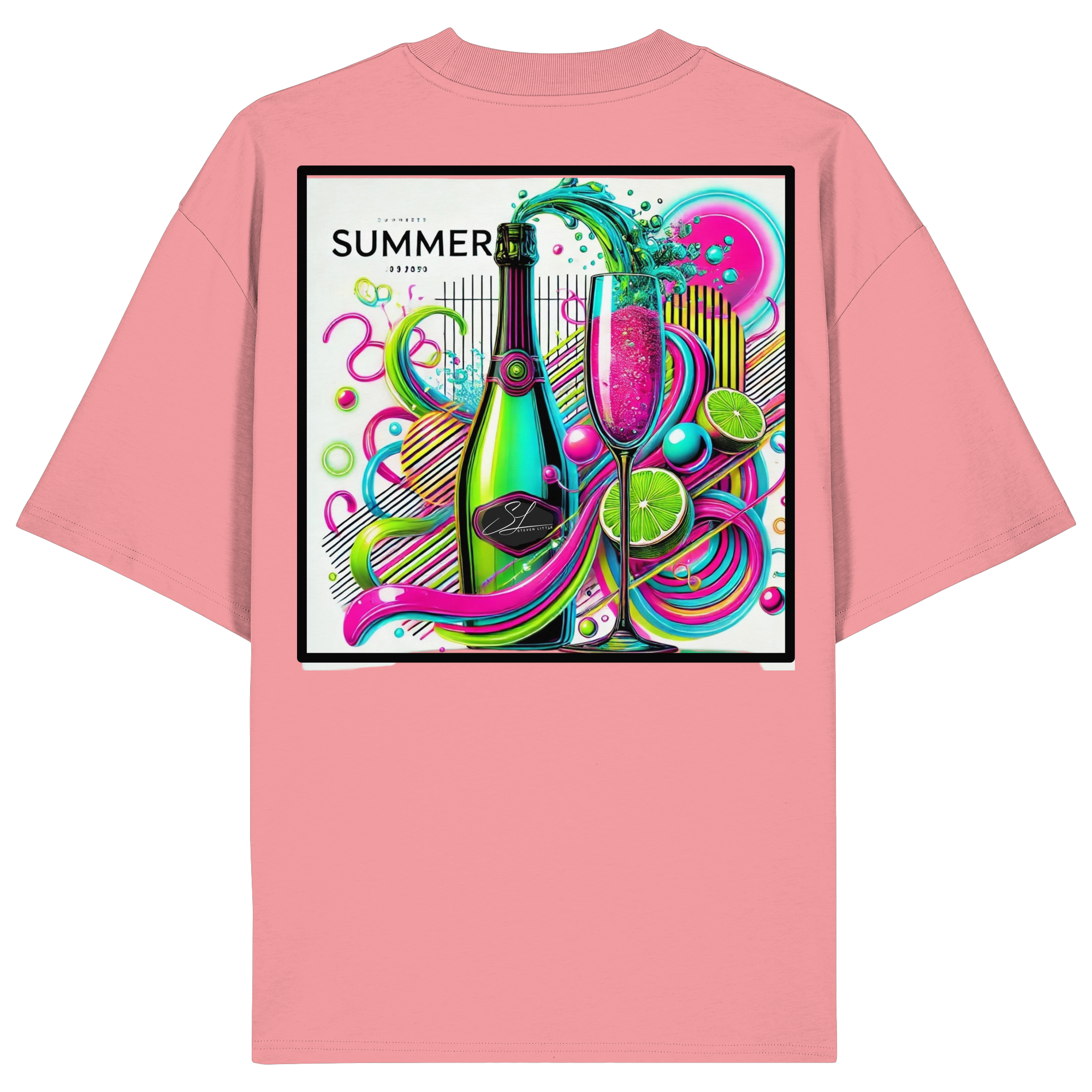 Neon Fresh - Organic Oversize Shirt