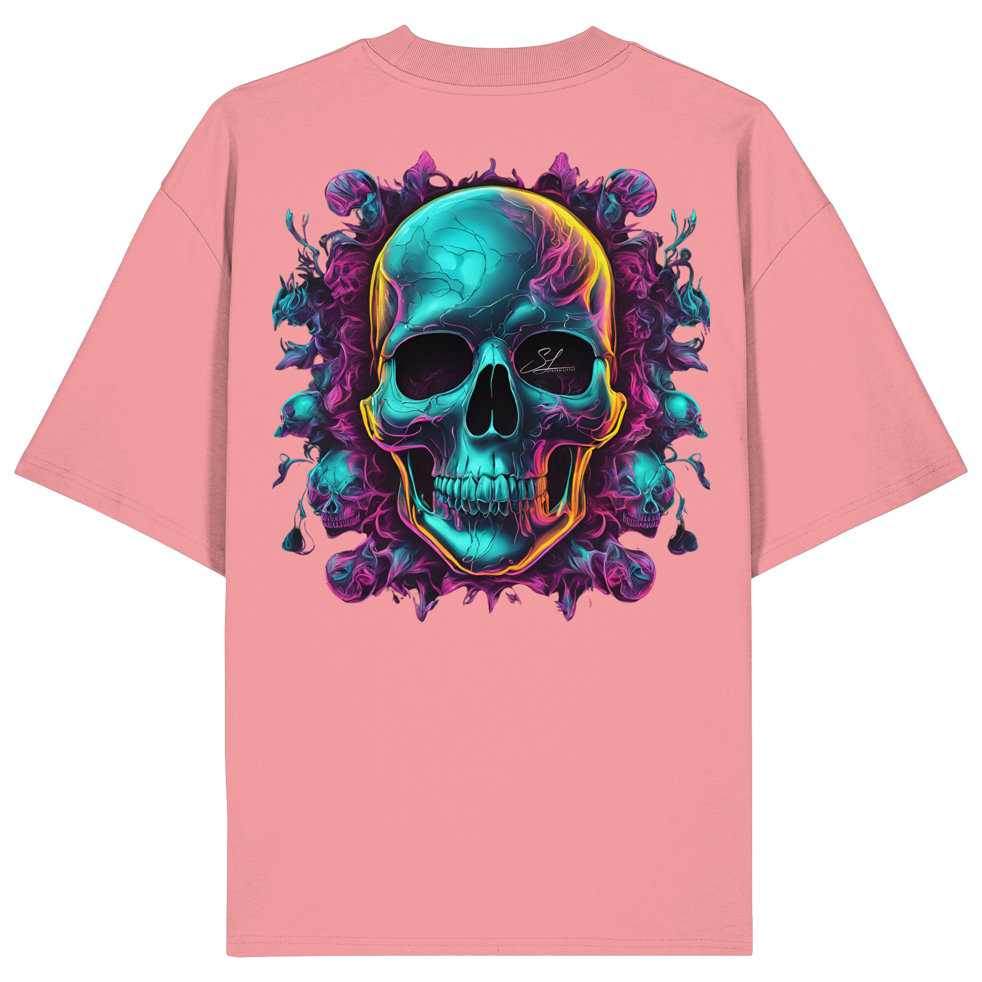 Crâne Galactique - Chemise oversize bio