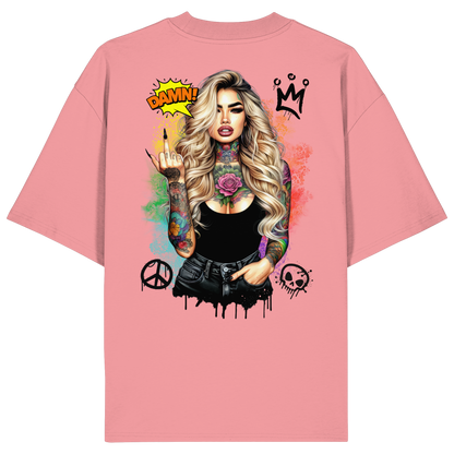 Ink Queen - Organic Oversize Shirt