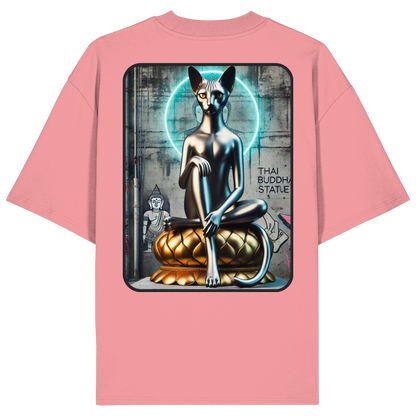 Mystic Cat - Organic Oversize Shirt