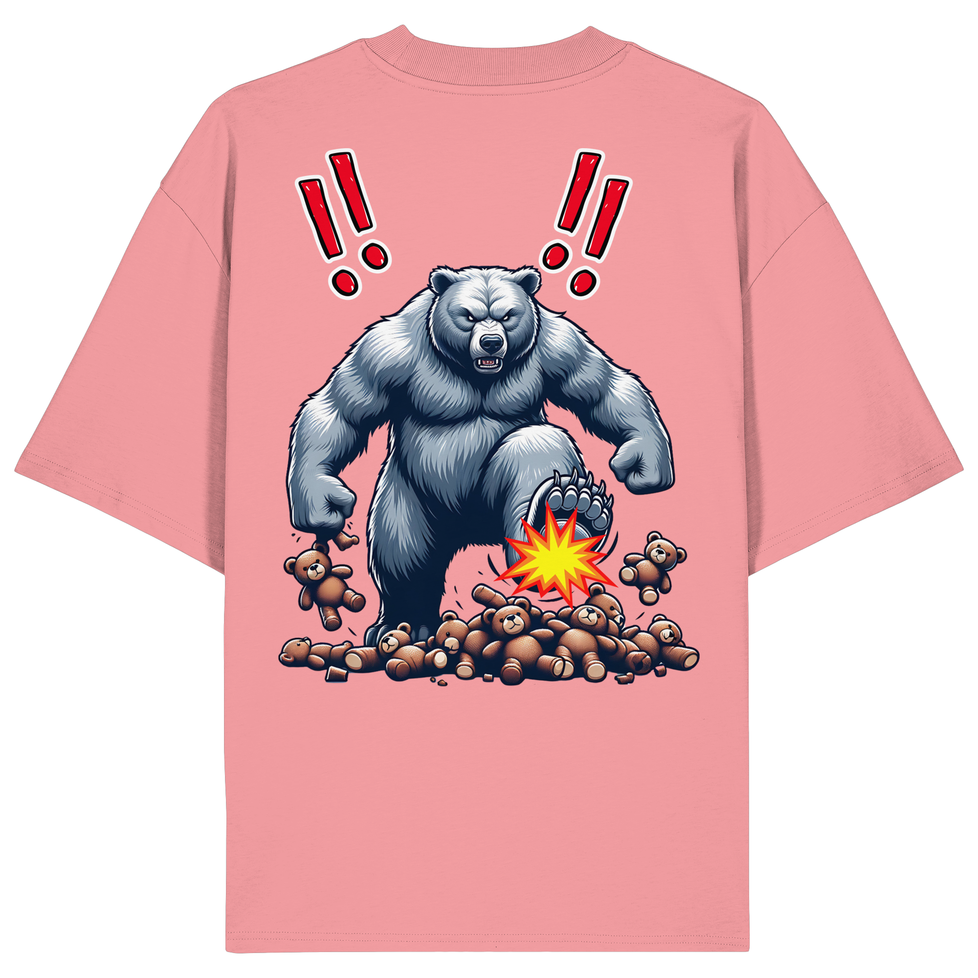 Teddy Terror - Organic Oversize Shirt