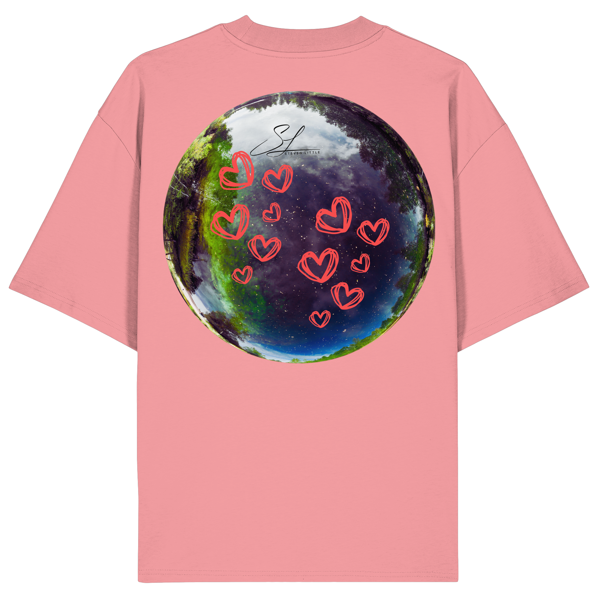 Love our World - Organic Oversize Shirt