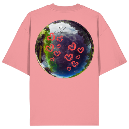 Love our World - Organic Oversize Shirt