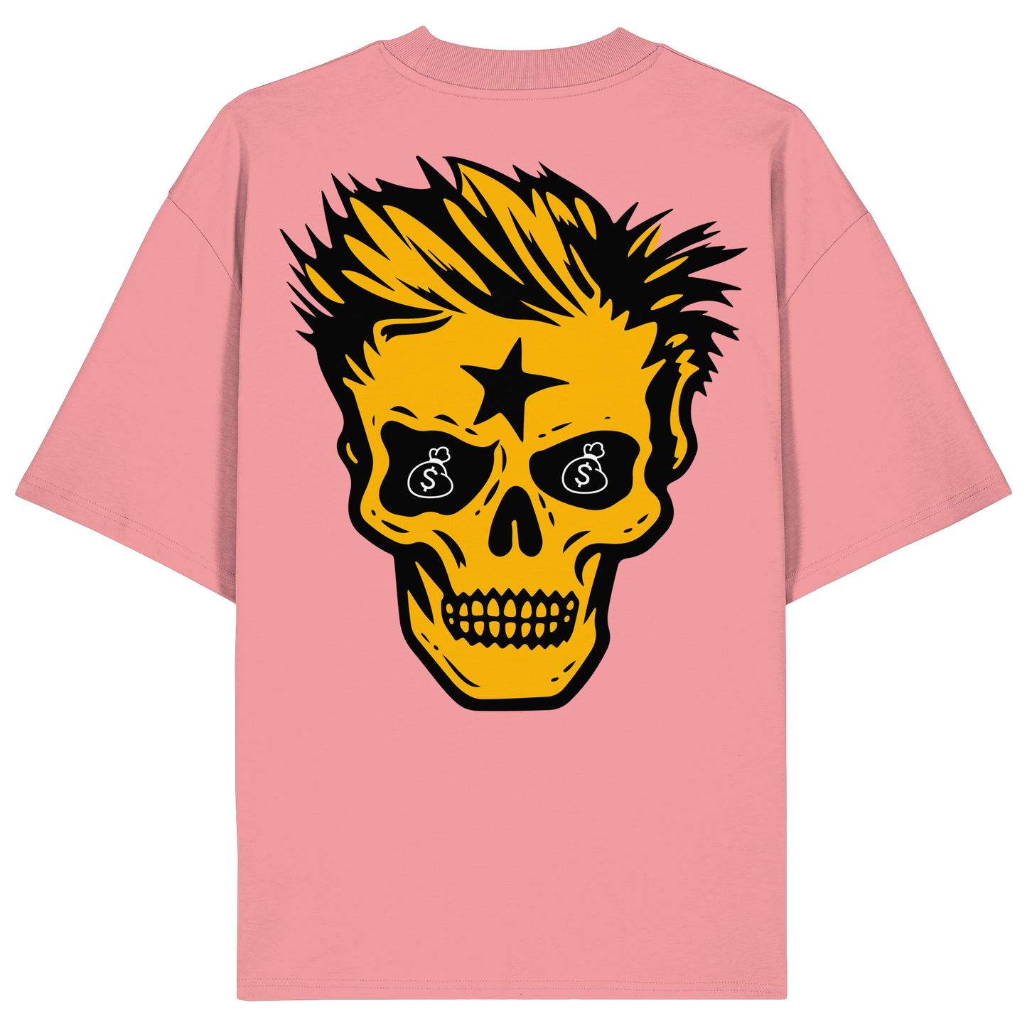 Golden Skull - Organic Oversize Shirt