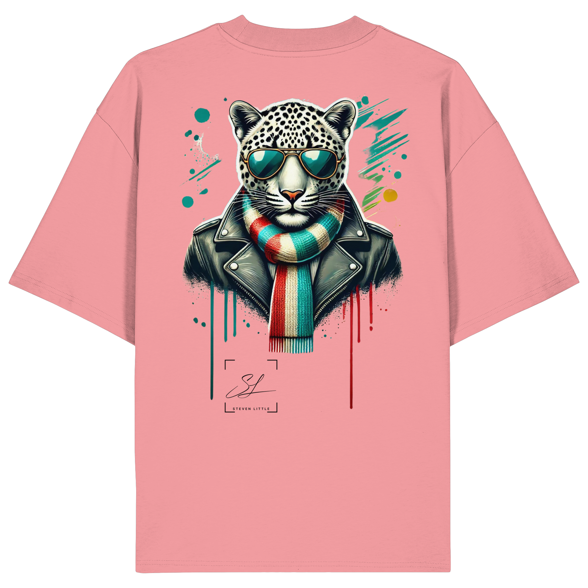 Urban Leopard - Organic Oversize Shirt