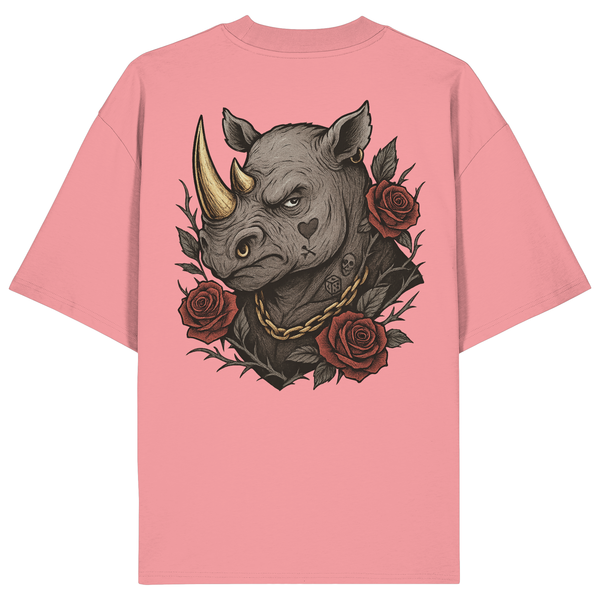 Inked Rhino - Organic Oversize Shirt