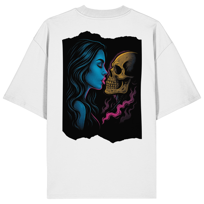 Kissing Skull - Organic Oversize Shirt