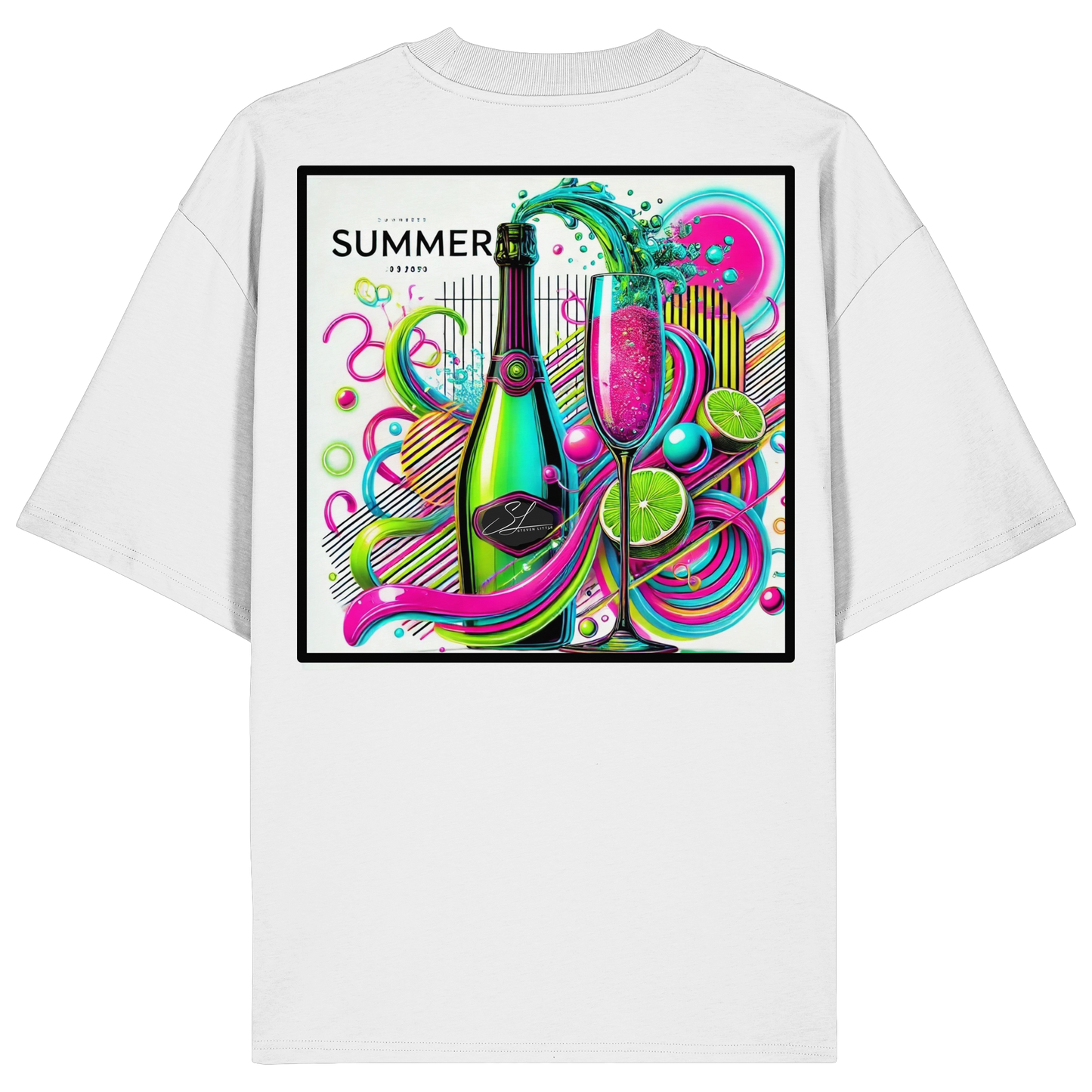 Neon Fresh - Organic Oversize Shirt