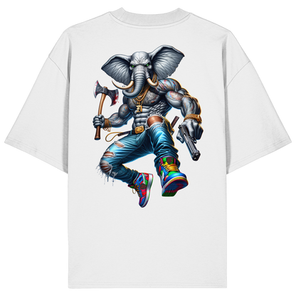 Elephant Warrior - Organic Oversize Shirt